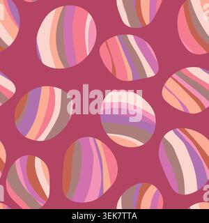 Native seamless pattern with drawn ethnic colorful elements. Geometric aboriginal symbols on greeting background. Design card for mexican, american Stock Vector