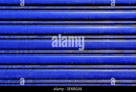 Metallic surface texture background in Rio de Janeiro, Brazil Stock Photo