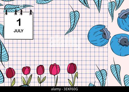 Abstract Y2K background in 2000s style. Collage of mismatched elemets with geometric shapes, stars, floral elements, grid paper. Dynamic effect grunge Stock Vector