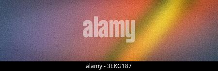 Abstract wide grainy background with a moody dark red and chocolate brown gradient. Features a soft blur and noise texture, ideal for luxury banners a Stock Photo