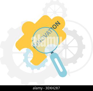 problem solving solution Stock Vector