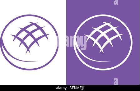 Bread Loaf Icon Set Stock Vector