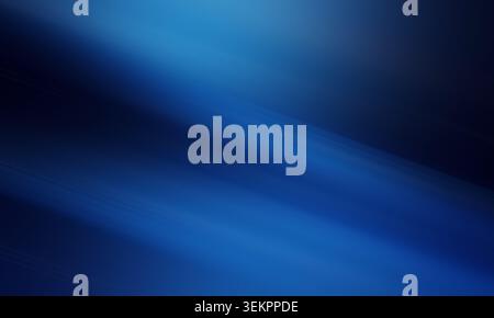 Abstract background with moving blue colors, creating a sense of speed and focus. Modern design texture Stock Photo