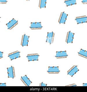 pattern kid toy box cartoon vector Stock Vector