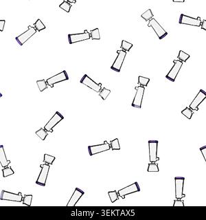 pattern relief inhaler portable cartoon vector Stock Vector