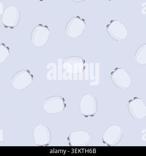 seamless pattern durability toilet seat cartoon vector Stock Vector