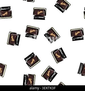 pattern shine shoe polish cream cartoon vector Stock Vector