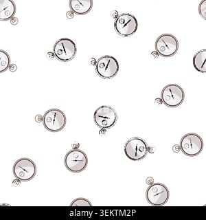 pattern speed stopwatch cartoon vector Stock Vector