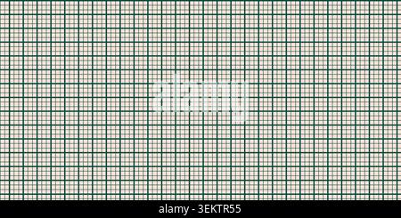 Millimeter grid paper. Lined sheet of abstract squared background with color graph. Geometric pattern for school, wallpaper, textures, notebook Stock Vector