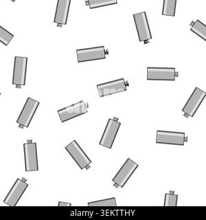 pattern whiskey flask alcohol cartoon vector Stock Vector