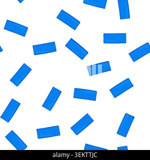 pattern yoga camp mat cartoon vector Stock Vector