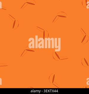 seamless pattern porcelain sauce dipping bowl cartoon vector Stock Vector
