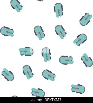 pattern pc game mouse cartoon vector Stock Vector