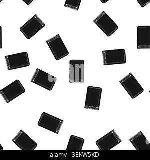 pattern device smart speaker cartoon vector Stock Vector