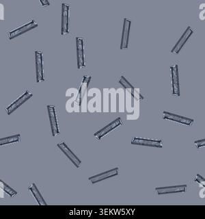 seamless pattern healthy marble tray cartoon vector Stock Vector