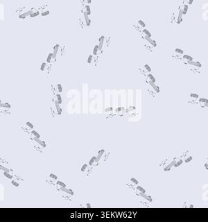 seamless pattern interior bathroom faucet cartoon vector Stock Vector