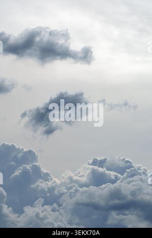 Dramatic clouds before a storm. Stock Photo