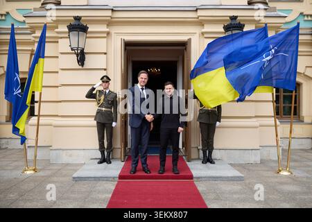 President Volodymyr Zelensky with NATO Secretary General Mark RUTTE. NATO Secretary General Mark Rutte visiting Kyiv on 03.06.2026. Events Involving the President of Ukraine and Representatives of NATO's North Atlantic Council on June 3rd in Kyiv. Photo: T Stock Photo