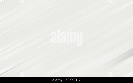 Abstract gray white diagonal lines creating a smooth clean gradient texture. Minimal striped background for modern design Stock Photo