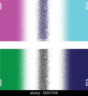 Abstract gradient background with spray effect Stock Vector