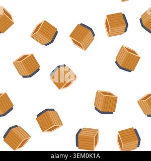 pattern stationary pencil holder cartoon vector Stock Vector