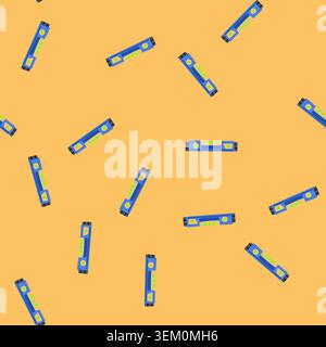 seamless pattern industrial level tool cartoon vector Stock Vector