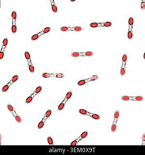 pattern line clothespin cartoon vector Stock Vector