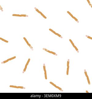 pattern traditional miswak stick providing natural dental hygiene Stock Vector