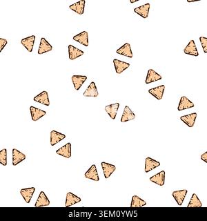 pattern game wooden button cartoon vector Stock Vector