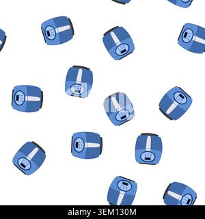 pattern kitchen fryer cooking cartoon vector Stock Vector