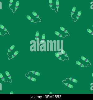 seamless pattern domestic shoe dryer electric cartoon vector Stock Vector