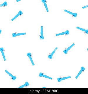 pattern bowl bong cannabis cartoon vector Stock Vector