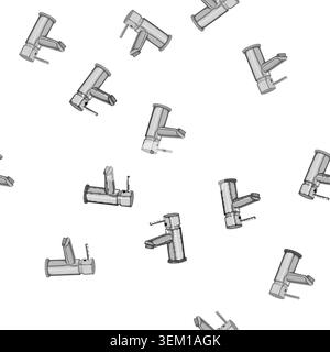 pattern drop faucet water cartoon vector Stock Vector