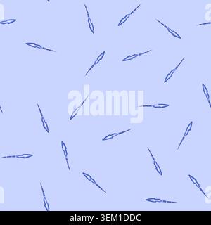 seamless pattern blaster shot effect visual element with blue energy trail Stock Vector