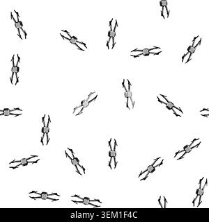 pattern mavic quadcopter cartoon vector Stock Vector