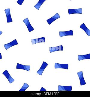 pattern manicure nail file cartoon vector Stock Vector