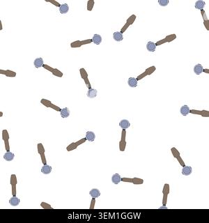 pattern logo portafilter coffee cartoon vector Stock Vector