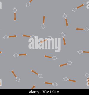 seamless pattern clean egg separator tool cartoon vector Stock Vector