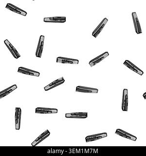 pattern equipment hair clipper cartoon vector Stock Vector