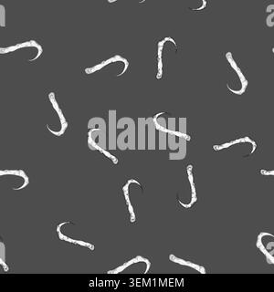 seamless pattern atmosphere plane smoke trail cartoon vector Stock Vector