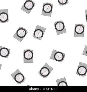 pattern east compass cartoon vector Stock Vector