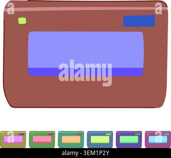 sterilization uv light sanitizer medical vector cartoon graphic Stock Vector