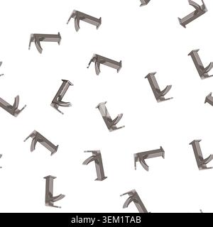 pattern tap bathroom faucet cartoon vector Stock Vector