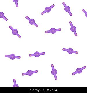 pattern oven silicone baking mat cartoon vector Stock Vector
