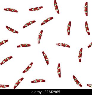 pattern instrument level tool cartoon vector Stock Vector