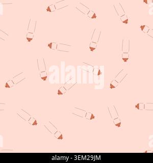 seamless pattern drink bike bottle cartoon vector Stock Vector