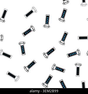 pattern diagnosis spirometer cartoon vector Stock Vector