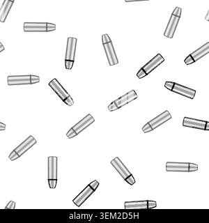 pattern aluminum thermos bottle cartoon vector Stock Vector
