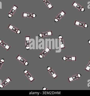 seamless pattern food ice drip coffee cartoon vector Stock Vector