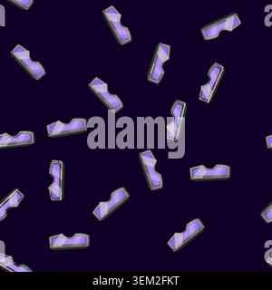 seamless pattern Welding safety glasses providing essential eye protection Stock Vector